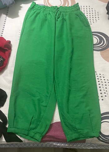 Yeşil mom pantolon kesteni harikadir sifir etiketsiz - Görsel 2