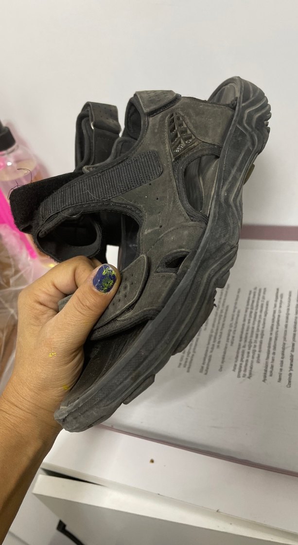 Kahverengi Erkek Deri Sandalet - Görsel 3