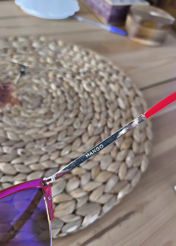 Mango Bohem Zincir Detaylı Renkli Kadın Güneş Gözlüğü - Görsel 4