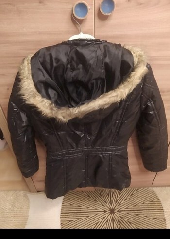 s Beden siyah Renk şişme mont