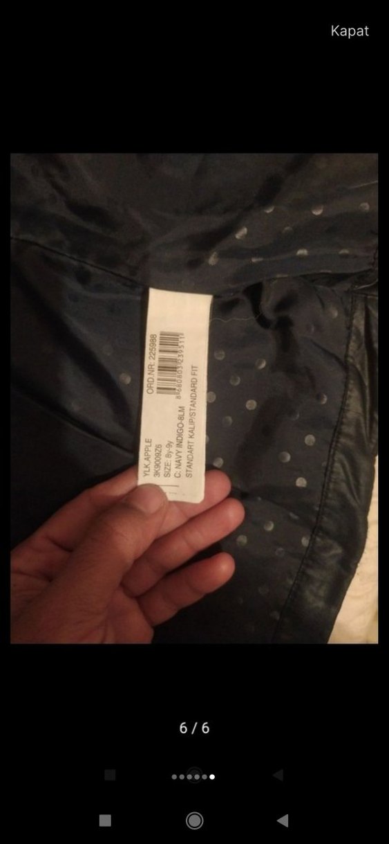 Kapüşonlu Fermuarlı çocuk Yelek - Görsel 3