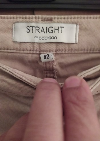 40 Beden camel Renk bayan pantolon
