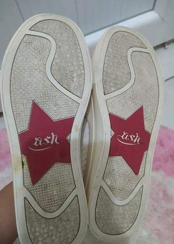 Kadın Bej Koton Fermuarlı Dolgu Topuk Ayakkabı - Görsel 6