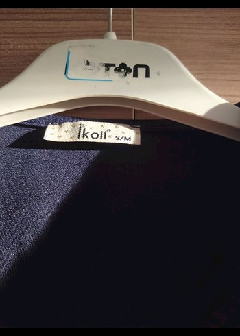 Kadın Lacivert Kısa Pilili Blazer Ceket - Görsel 4