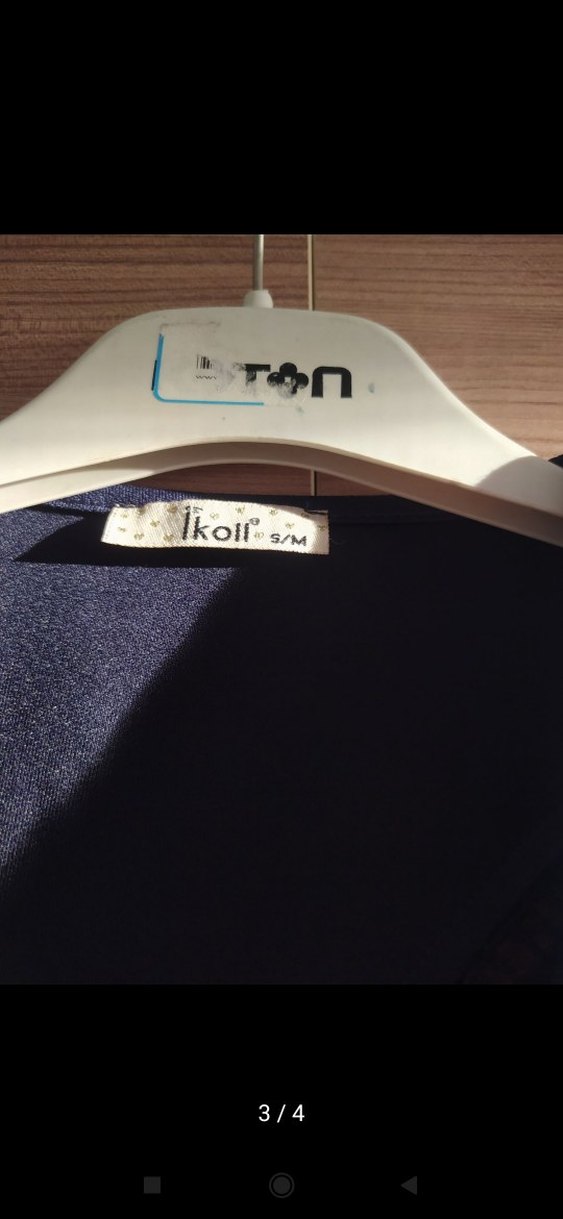 Kadın Lacivert Kısa Pilili Blazer Ceket - Görsel 4