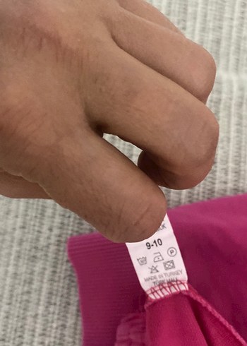 Kız Çocuk Pembe Tayt - Görsel 6