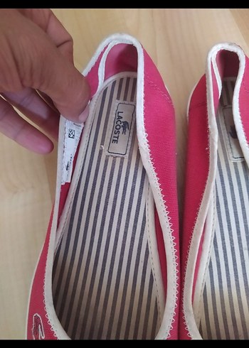 39 Beden Lacoste bayan babet