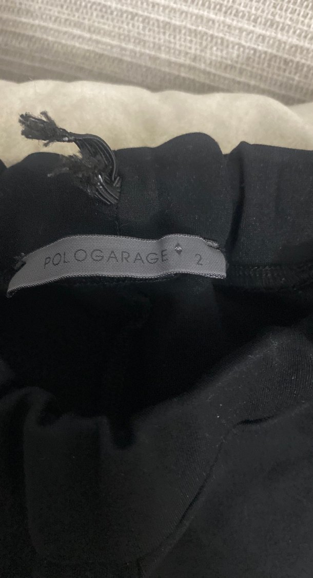 Siyah Kemerli Kadın Kumaş Pantolon - Görsel 3