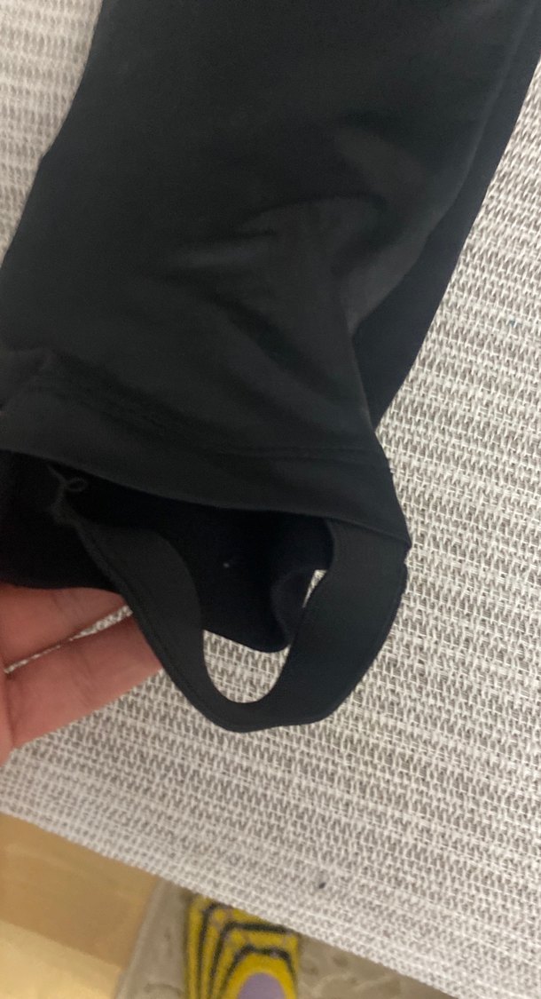 Siyah Kemerli Kadın Kumaş Pantolon - Görsel 2