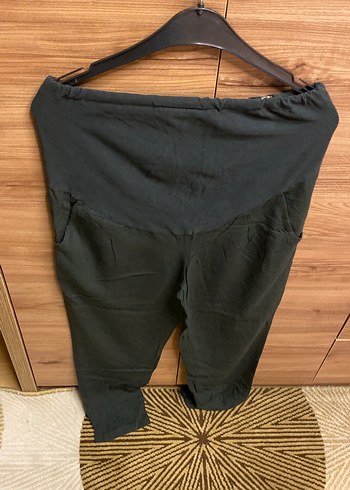 Kemerli Haki Hamile Pantolonu - Görsel 4