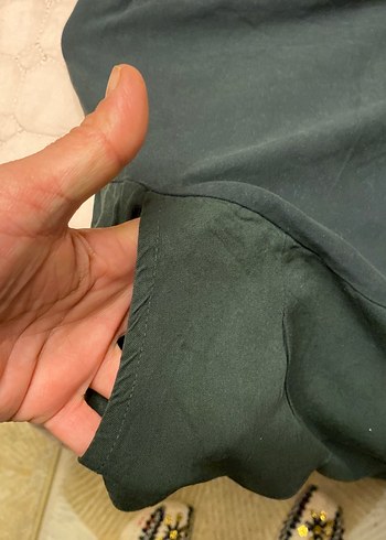 Kemerli Haki Hamile Pantolonu - Görsel 3