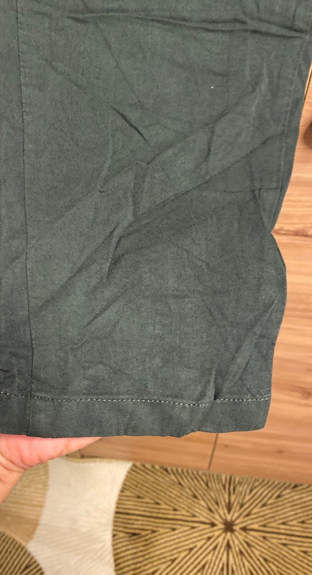 Kemerli Haki Hamile Pantolonu - Görsel 2