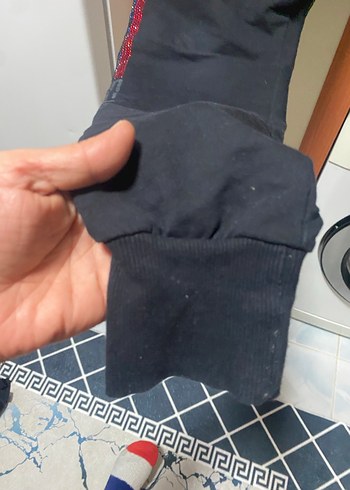 Siyah Baskılı Kadın Eşofman Altı - Görsel 4