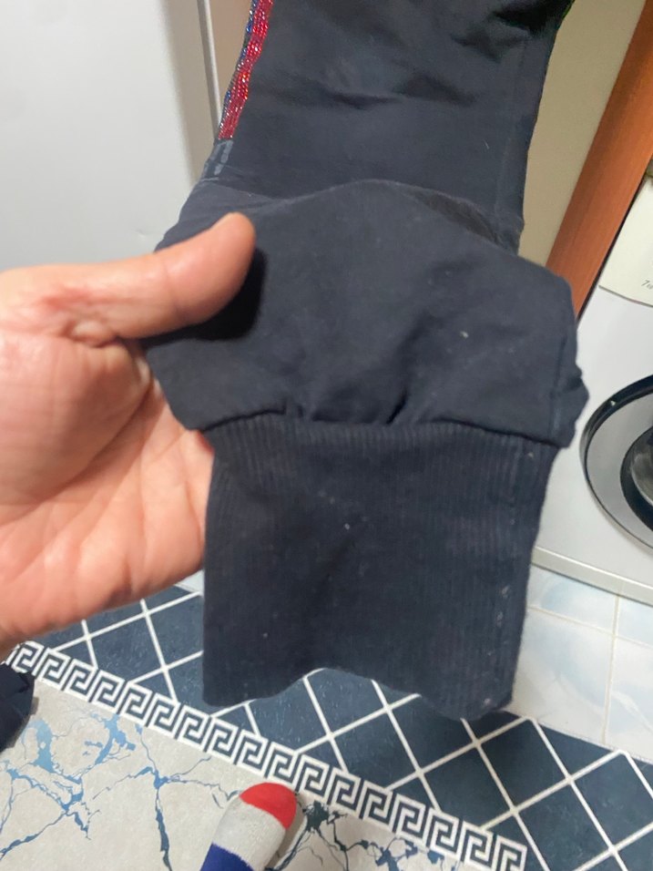 Siyah Baskılı Kadın Eşofman Altı - Görsel 4