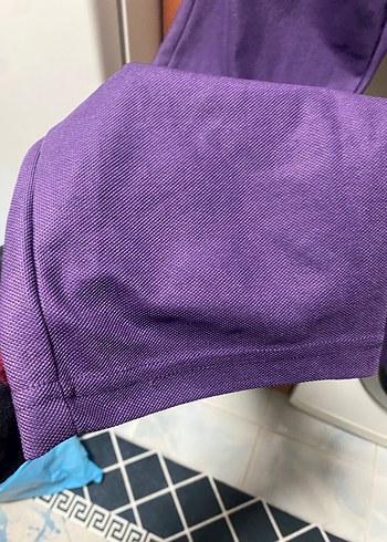 Mor Kemerli Kadın Eşofman Altı - Görsel 2