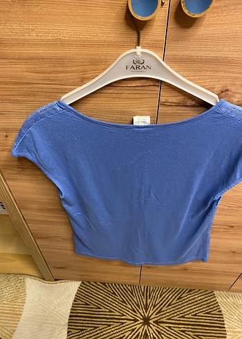 Nakışlı V Yaka Kadın Bluz - Görsel 2