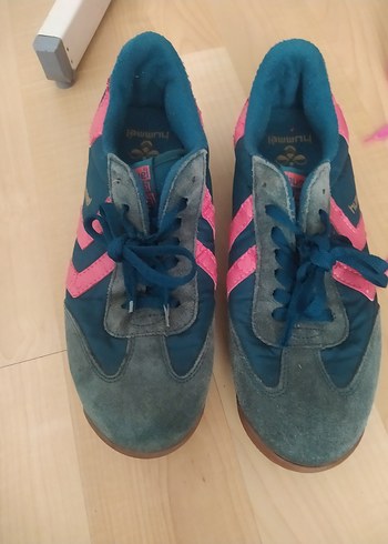 Kadın Pembe Gri Bağcıklı Spor Ayakkabı
