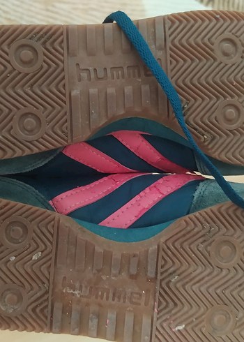 Hummel Kadın Pembe Gri Bağcıklı Spor Ayakkabı