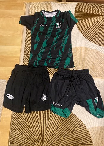 Nike Cocuk Siyah Yesil Spor Takim Seti