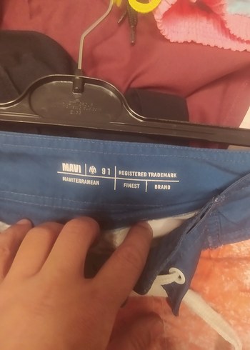 Erkek Çok Renkli Bağcıklı Kısa Mayo - Görsel 5