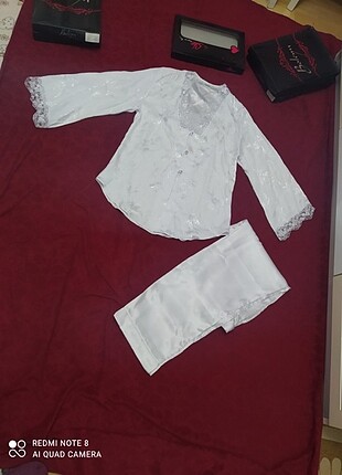 Saten pijama takımı