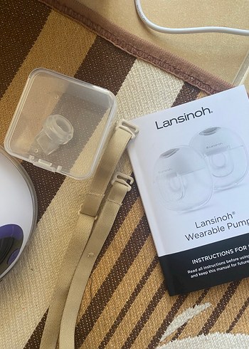 Lansinoh Tekli Taşınabilir Göğüs Pompası - Görsel 2