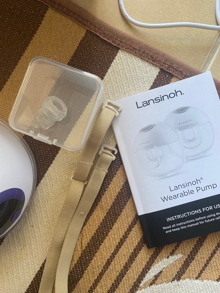 Lansinoh Tekli Taşınabilir Göğüs Pompası - Görsel 2