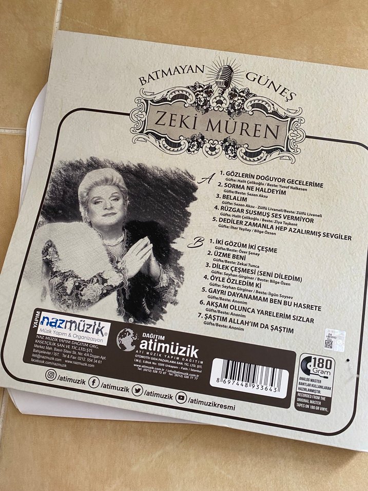 Mikado Beyaz Taşınabilir Plak Çalar - Görsel 5