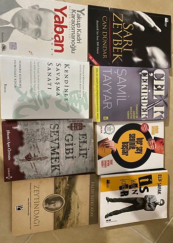 Çeşitli Diğer Edebiyat Kitapları Seti - Görsel 4