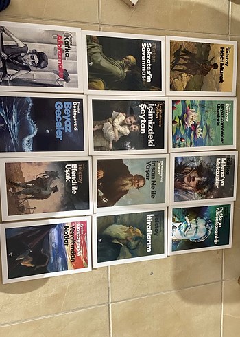 Çeşitli Diğer Edebiyat Kitapları Seti - Görsel 2