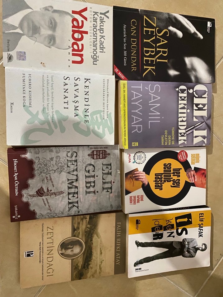 Çeşitli Diğer Edebiyat Kitapları Seti - Görsel 4