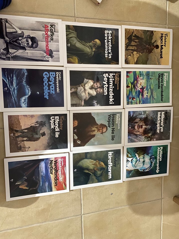 Çeşitli Diğer Edebiyat Kitapları Seti - Görsel 2