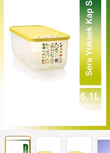 Tupperware Sera 6 litre