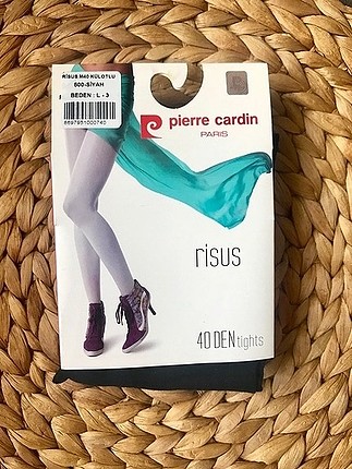 Pierre cardin siyah külotlu çorap