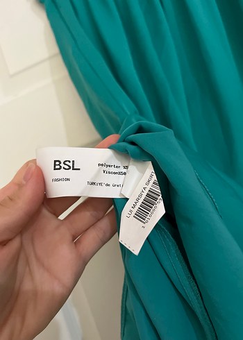 BSL FASHION BSL Marka Uzun Fırfır Detaylı Etek