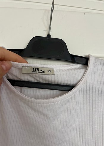 xs Beden beyaz Renk LTB Marka Dantel Detaylı Bluz