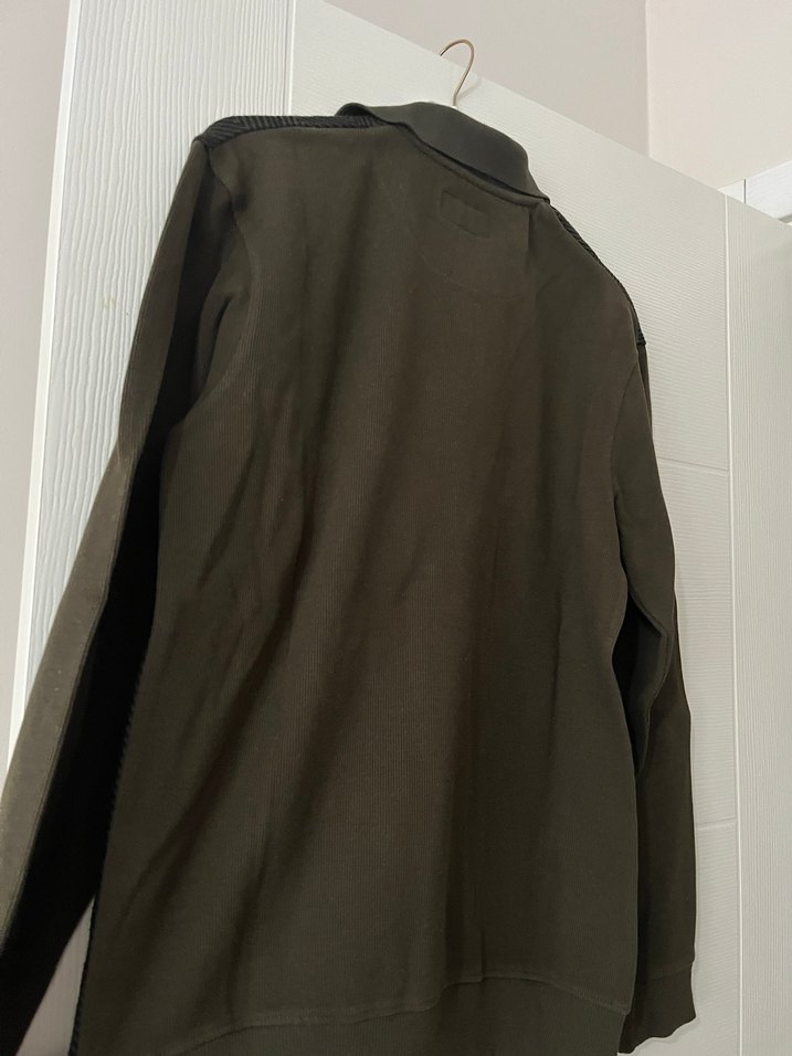 Haki Erkek Sweatshirt - Görsel 4