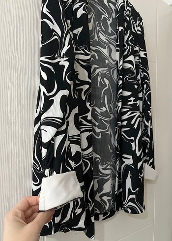 Desenli ceket - Görsel 3