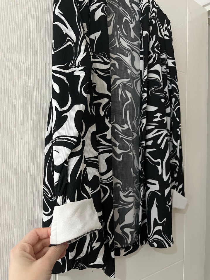 Desenli ceket - Görsel 3