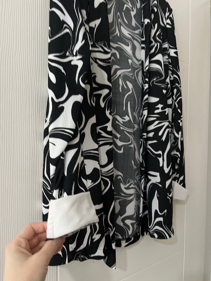 Desenli ceket - Görsel 4