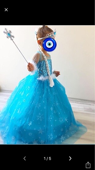Elsa frozen kostüm