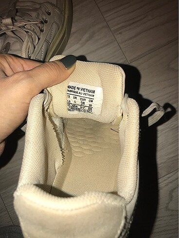 38 Beden ten rengi Renk Kadın sneaker