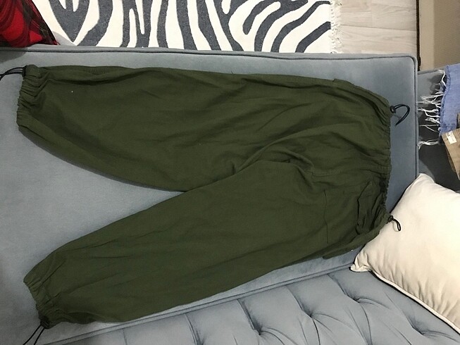 34 Beden yeşil Renk Kadın Pantolon