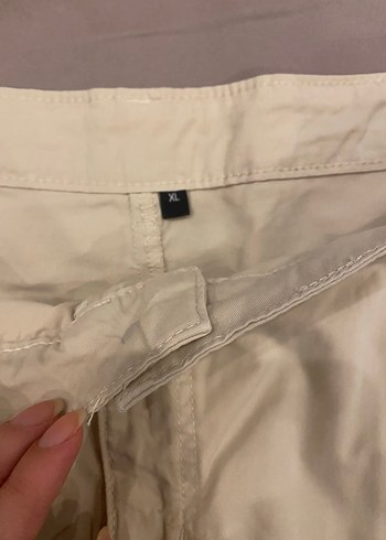 xl Beden Bej Düz Midi Mini Etek