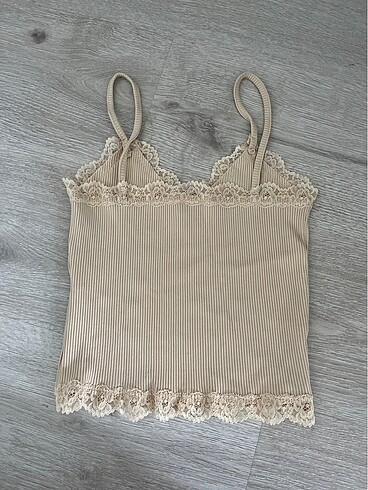 Diğer Dantelli crop top