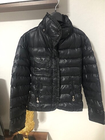 Moncler siyah mont