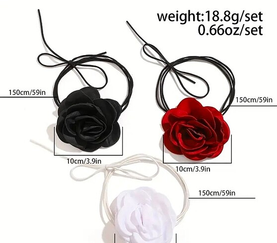  Beden Choker kolye