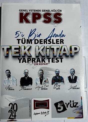 2024 Kpss Tüm Dersler Soru Bankası