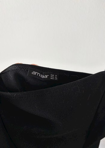 Siyah Mini İnce Askılı Elbise - Görsel 2