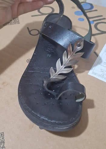 Diğer Deri Toka Detaylı Bohem Düz Kadın Sandalet
